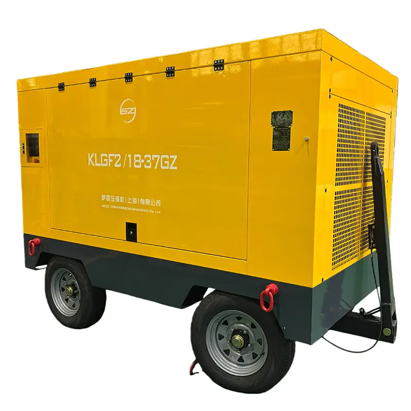 Máy nén khí di động 375 CFM