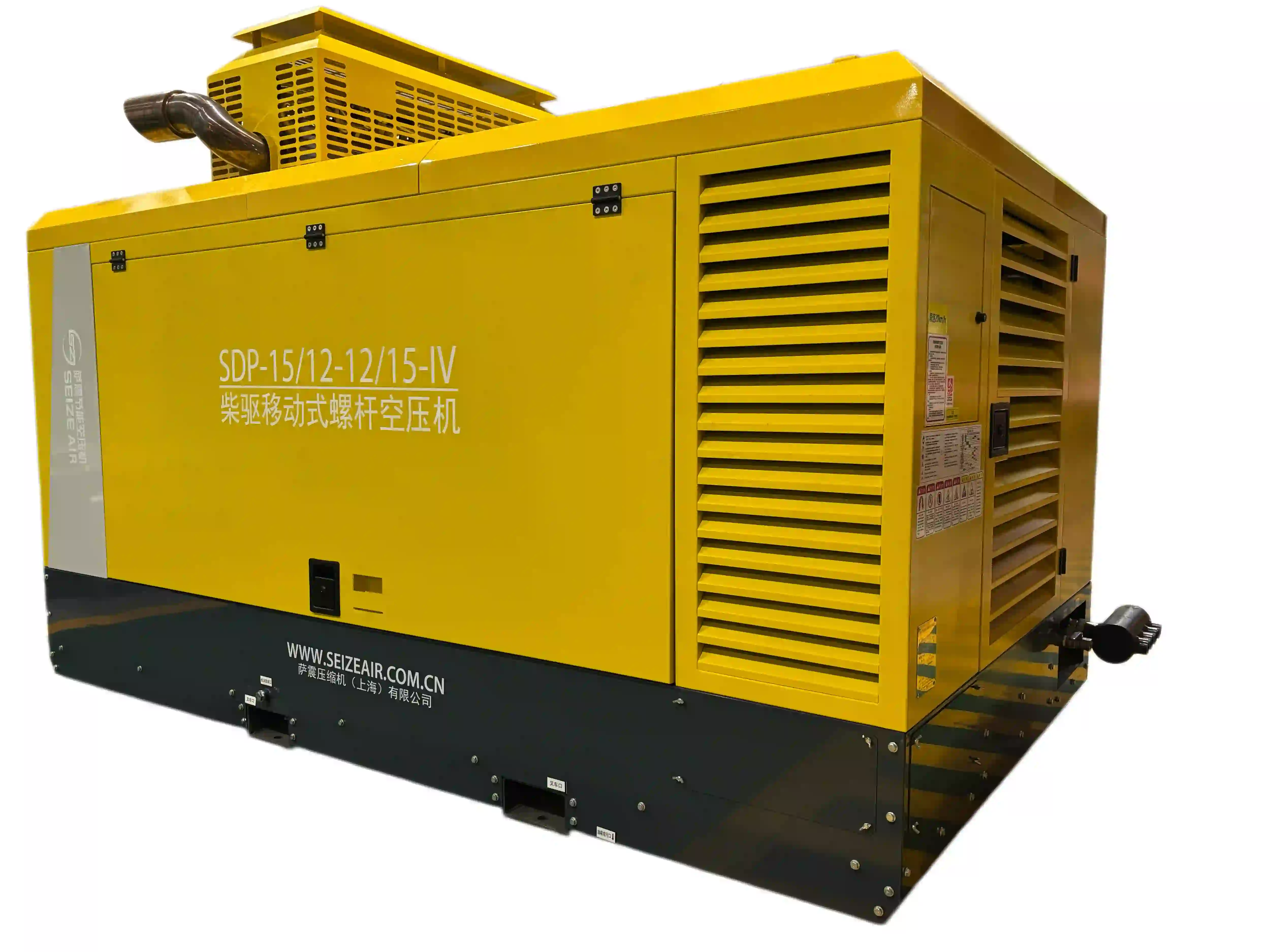 Máy nén khí di động Diesel chịu nhiệt độ cao