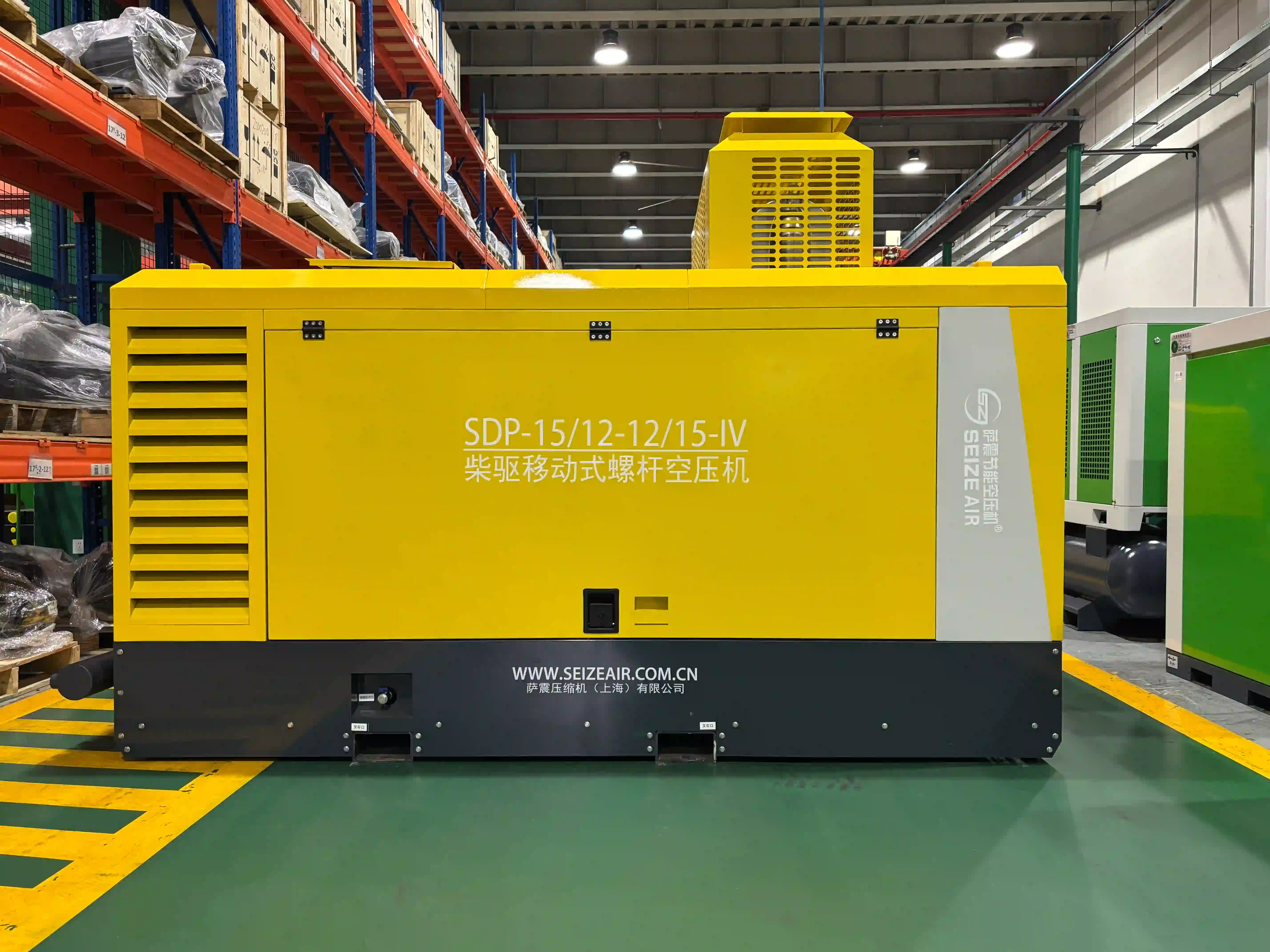 Máy nén khí di động Diesel chắc chắn và bền bỉ Máy nén khí di động Diesel chắc chắn và bền bỉ