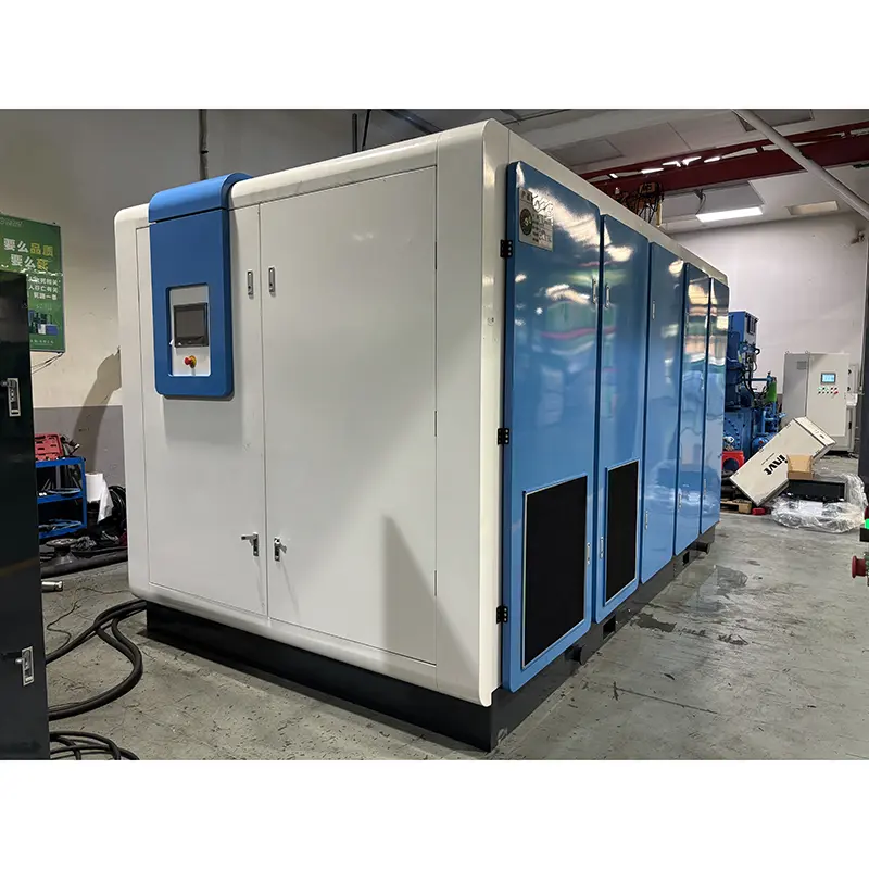Máy nén khí trục vít khô không dầu Tuv Class 0 PM VSD Máy nén khí trục vít khô không dầu Tuv Class 0 PM VSD